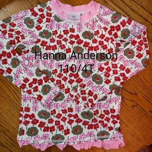 4/$20💥HANNA ANDERSSON 110/4T SWIM TOP